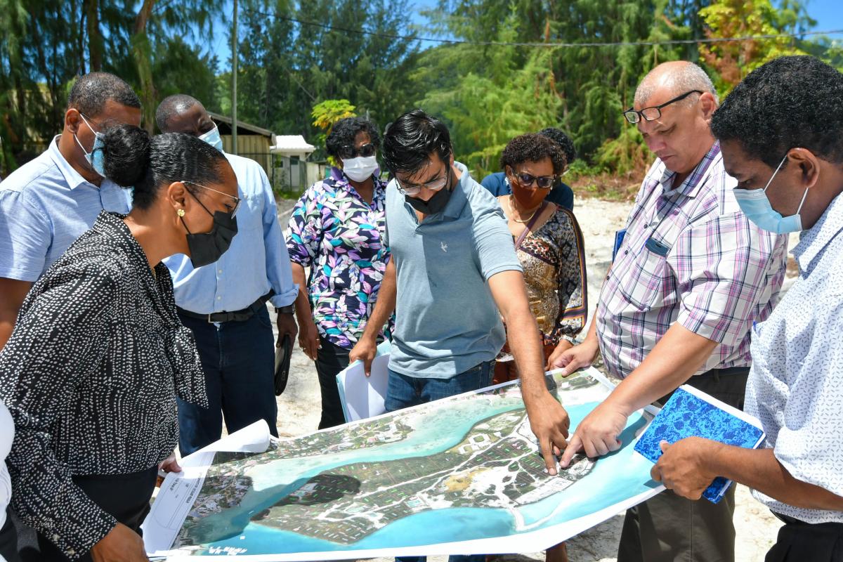 Checking the Map of the Site