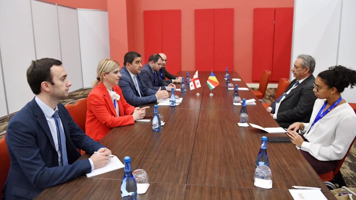The Meeting with the Georgia Delegation