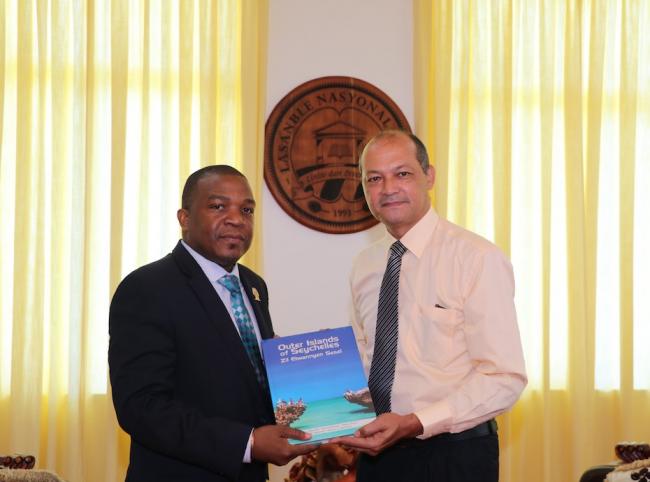 The National Assembly Welcomes the Speaker of the House of Assembly of Saint Lucia