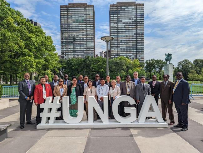 A Group Photo at the UNGA