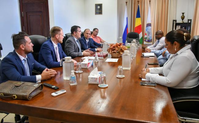 Meeting with the Russian Delegation