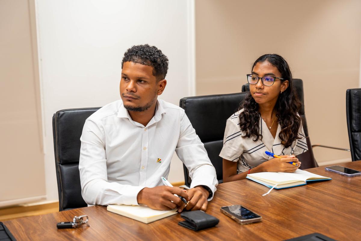 Mr. Steve Monnaie and Ms. Nadisha Malbrook