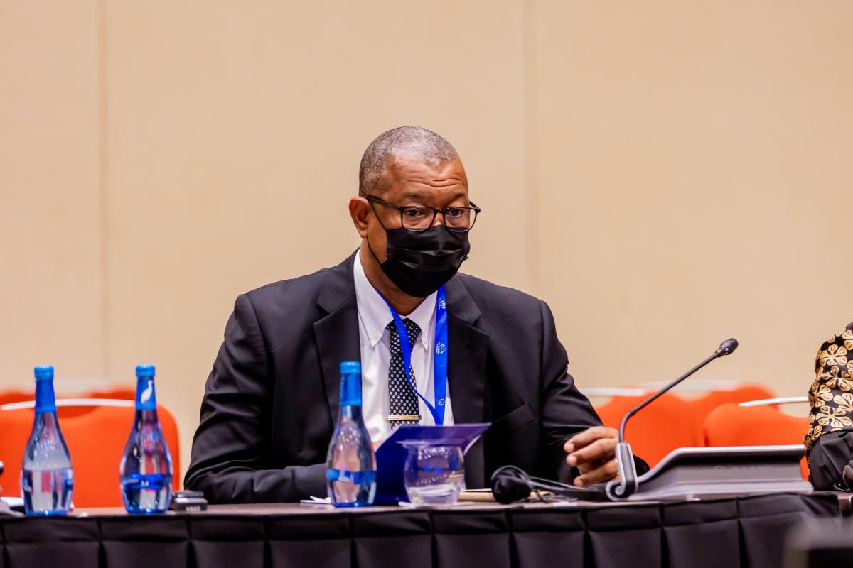 Hon William at the Climate Change Workshop