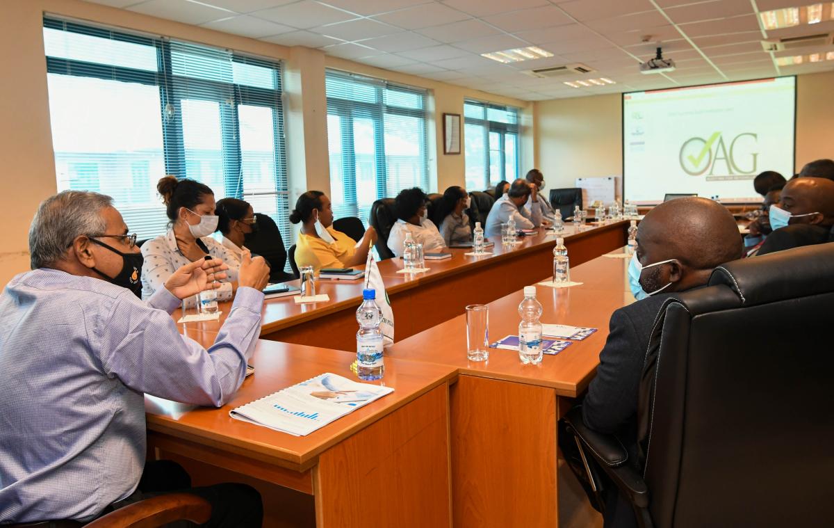 Courtesy Call at the Auditor Generals Office