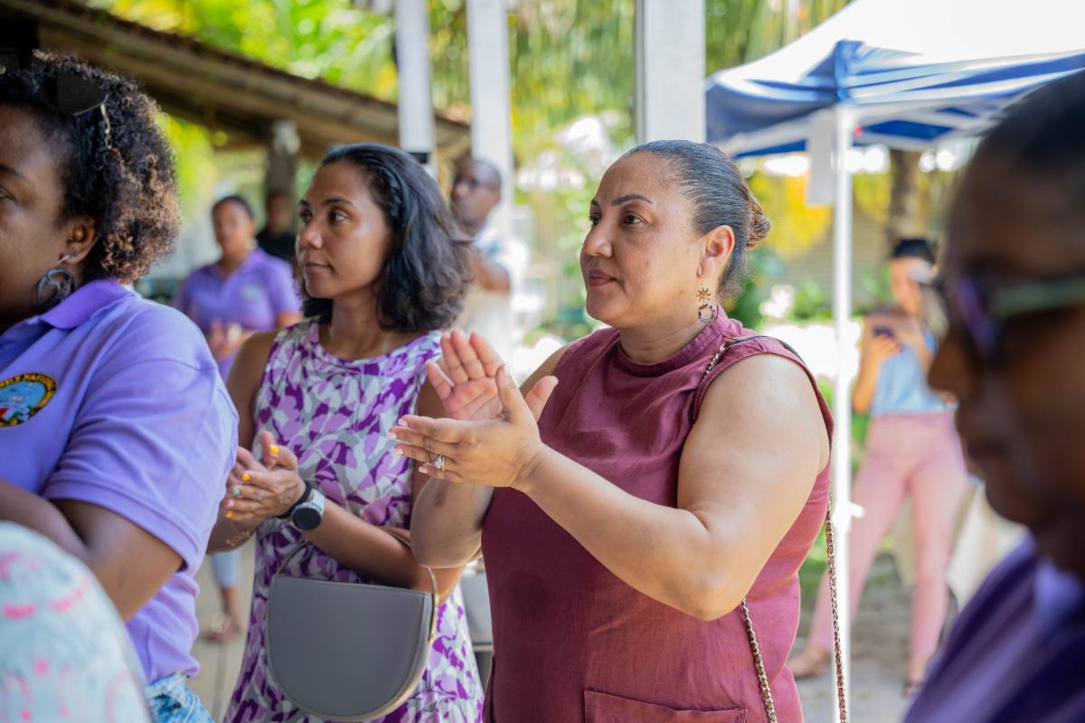 Attendees of the Women Entrepreneurs' Bazaar