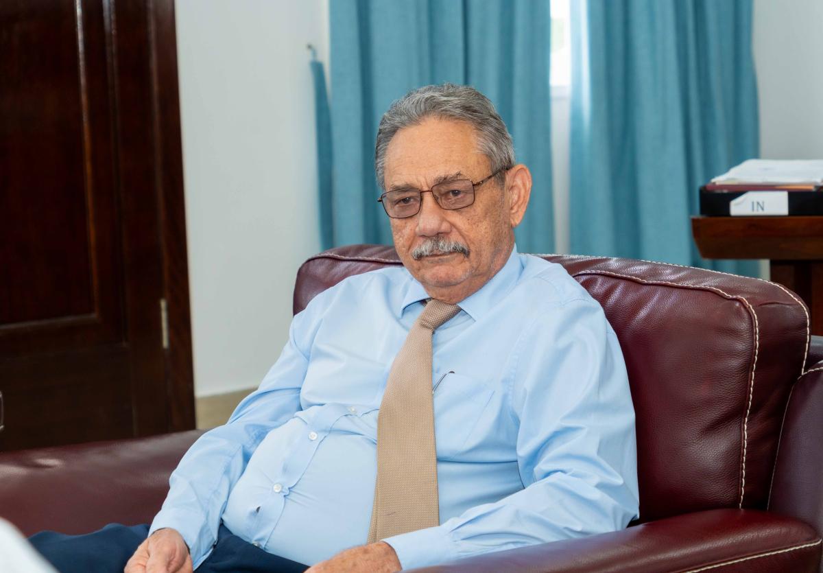 Speaker, Hon. Roger Mancienne
