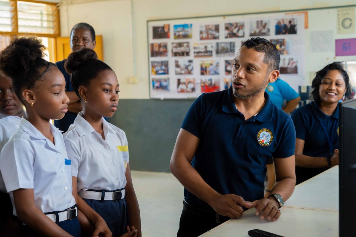Plaisance School Fair - Mr. Alvin Abel
