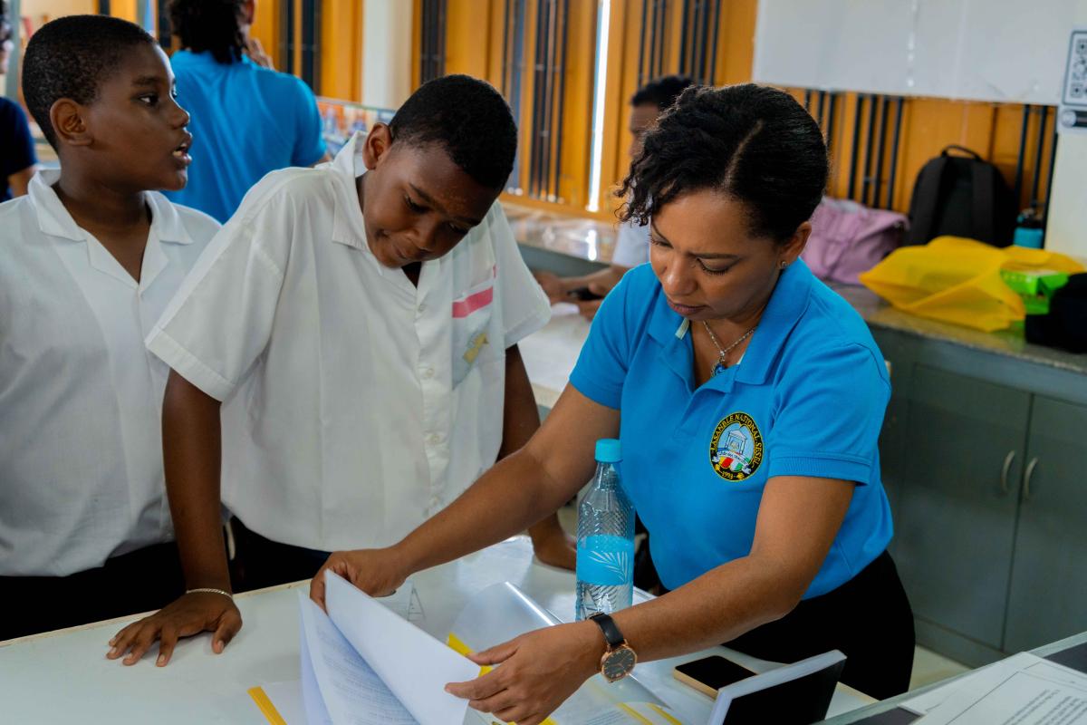 Plaisance School Fair - Mrs. Gillian Samson