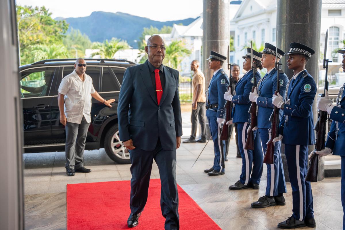 President H.E. Dr. Patrick Herminie