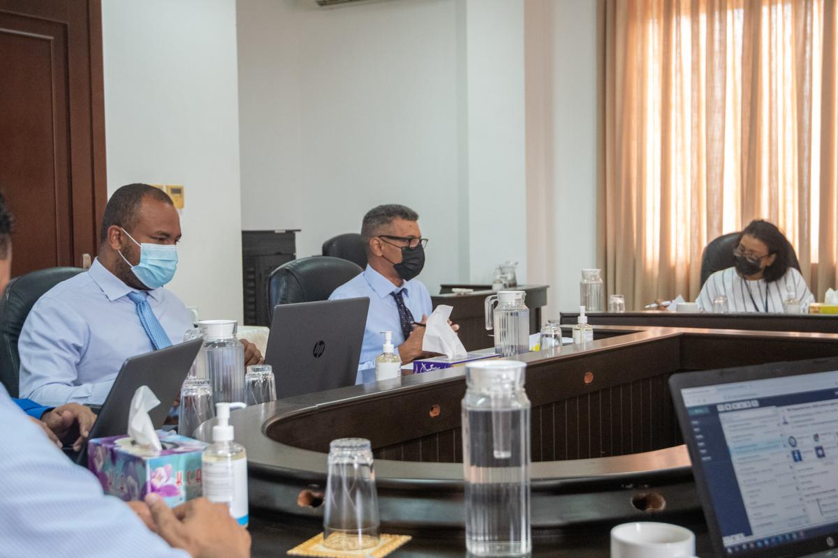 Members and Mr Joubert