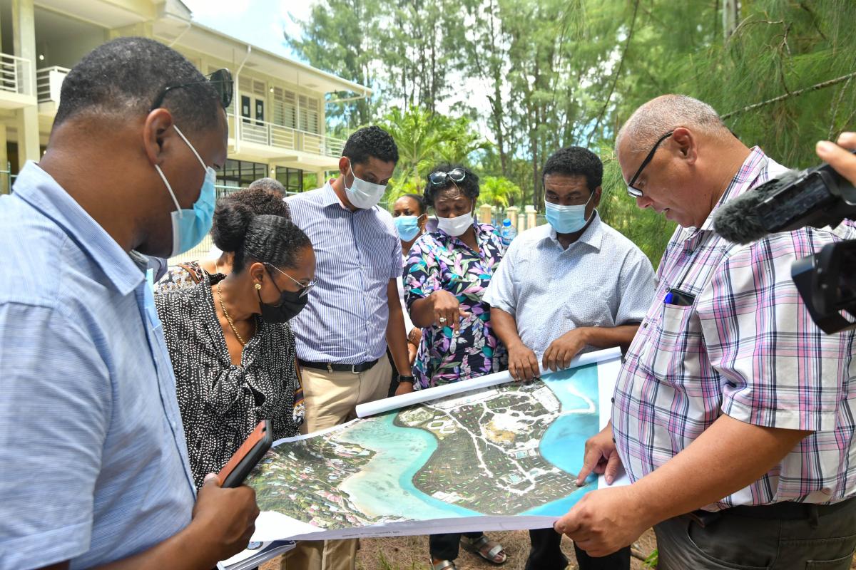 Checking a Map of the Project