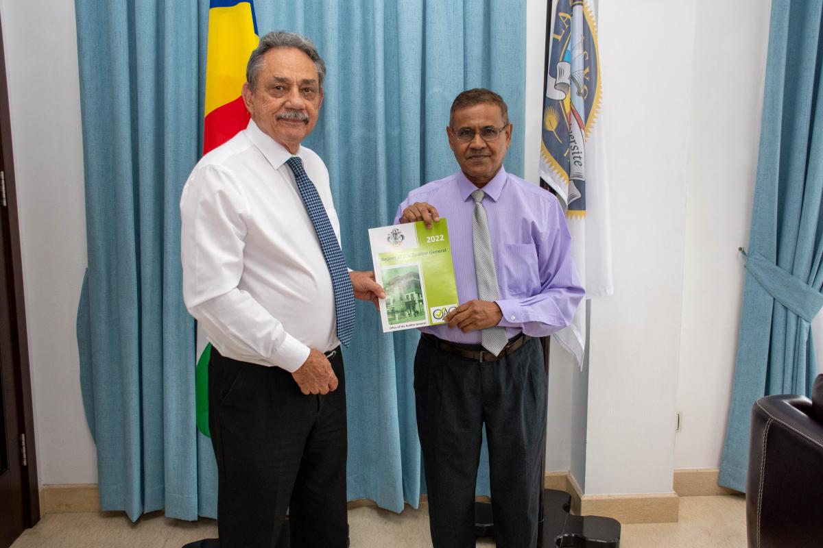 Hon. Mancienne and AG Mr. Herath