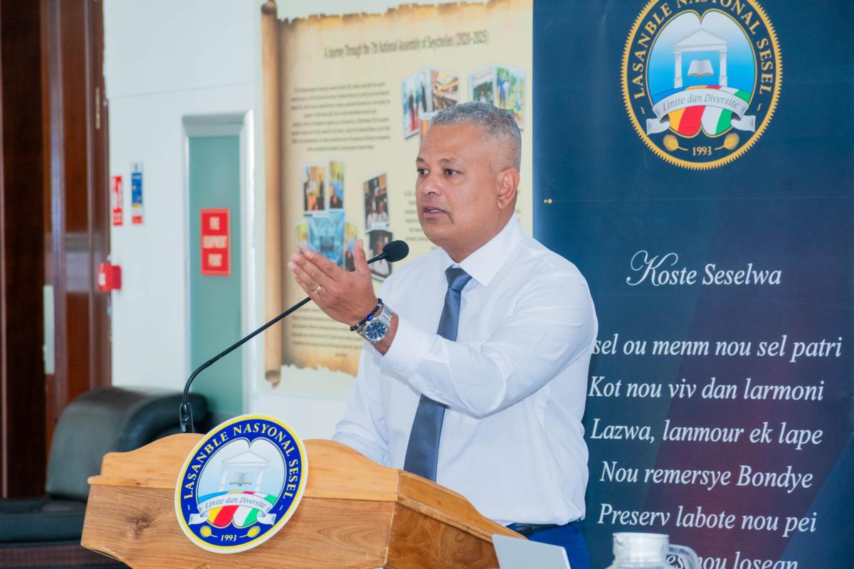 Vice President during his address