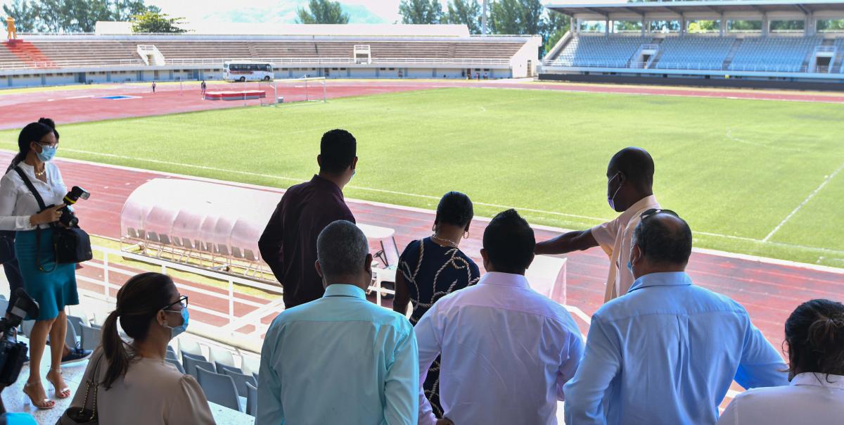 The Delegation at the Stad Popiler