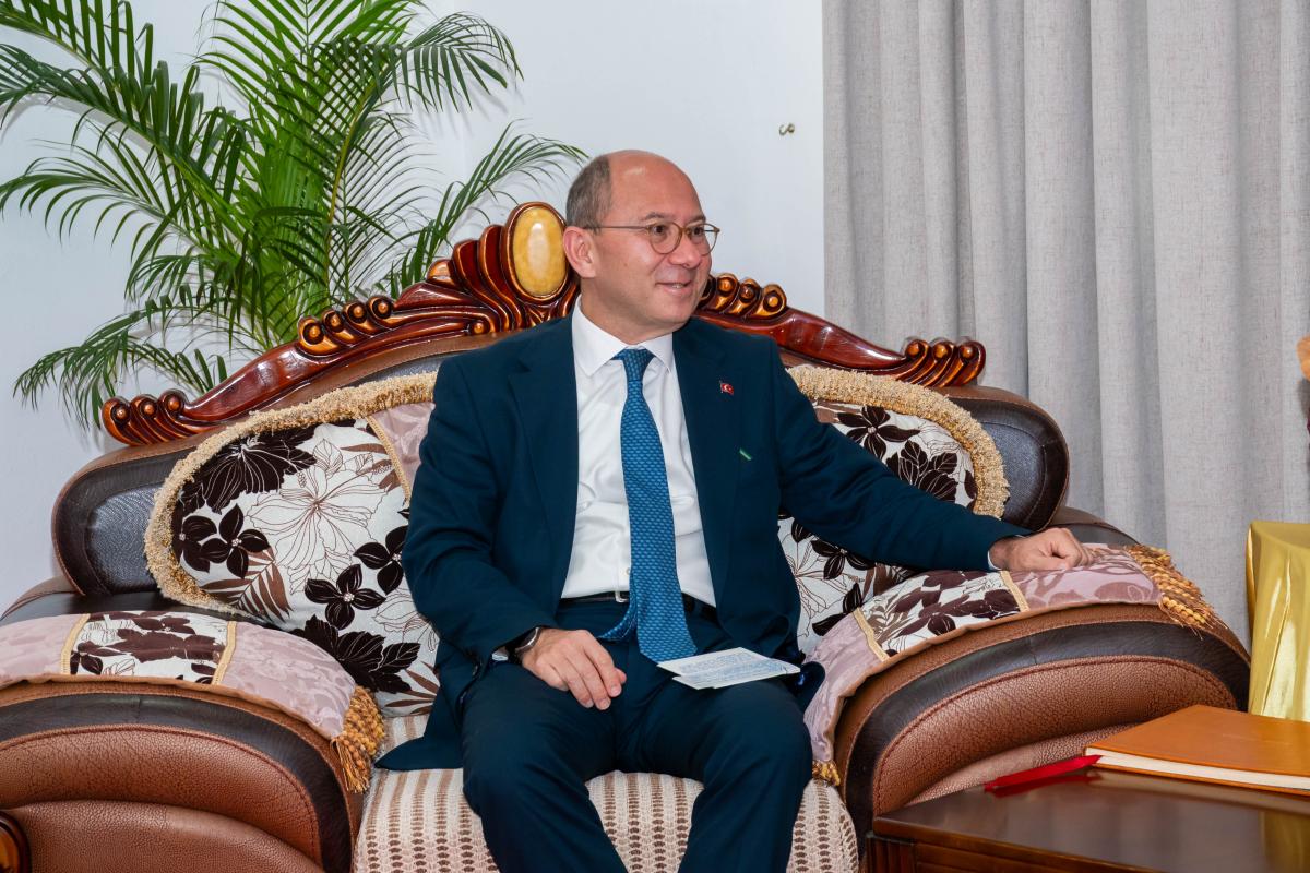 Ambassador during discussions
