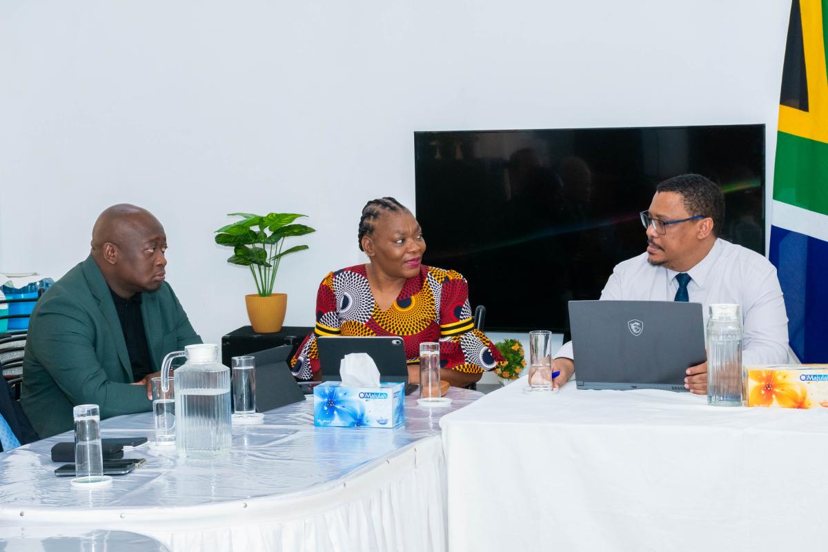 CSSL engagement with Chairperson Hon. Johan Loze