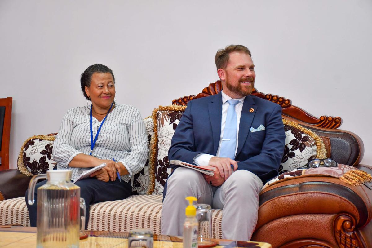 Ms Ernesta and Mr Christian