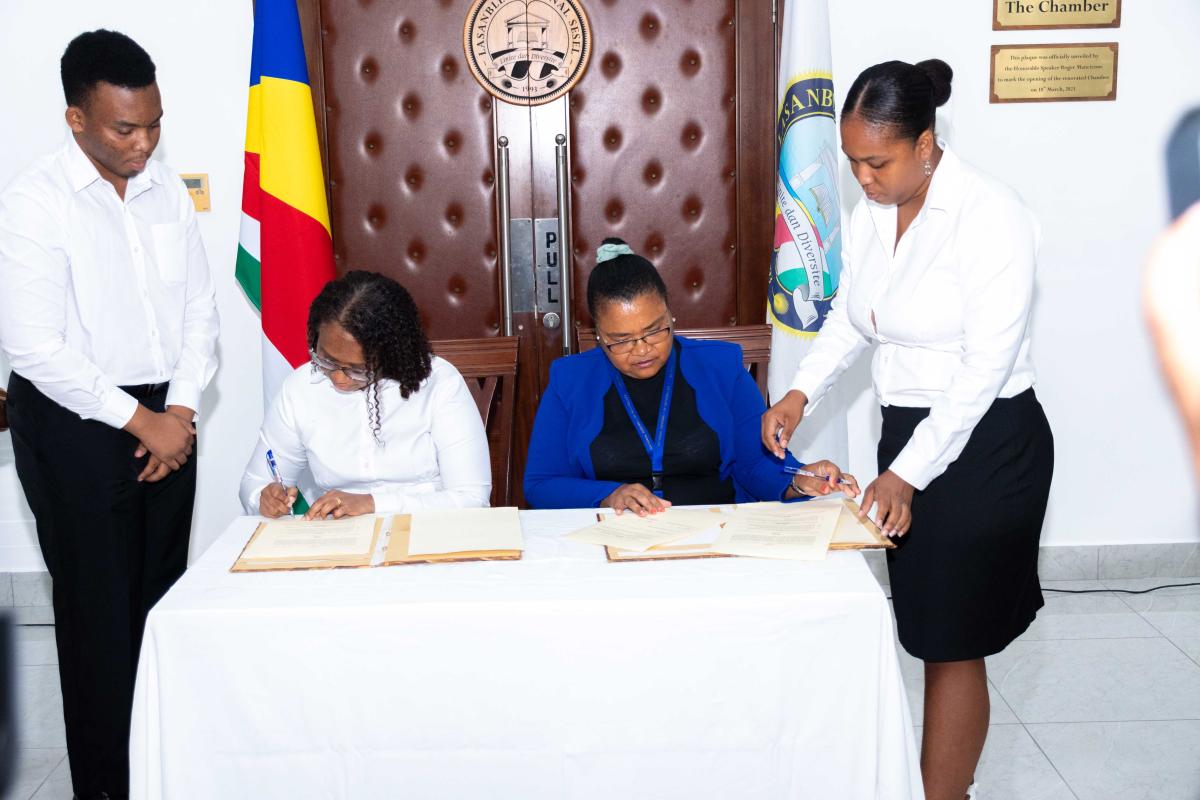 Signing of MoU
