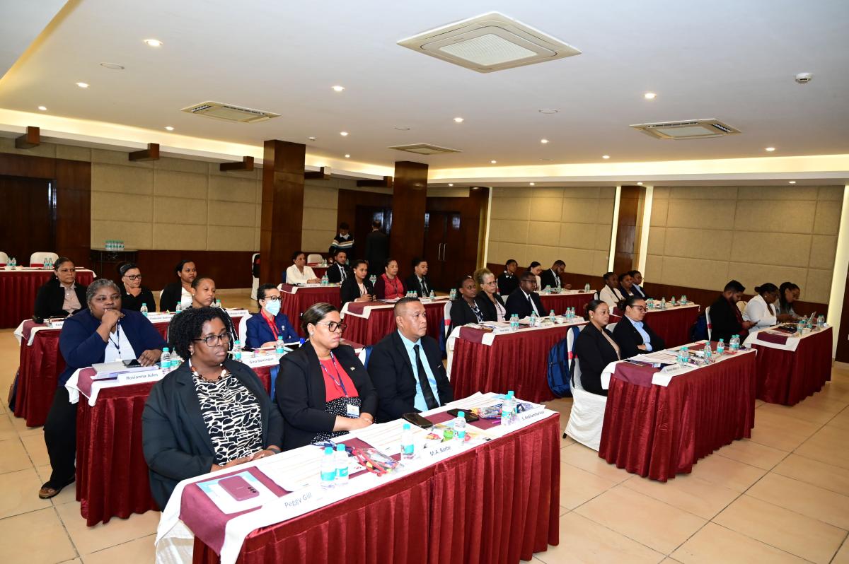 Participants of the First Capacity Building Programme For The Civil Servants Of Seychelles