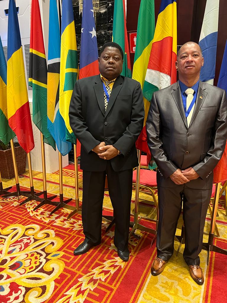 Hon Clifford Andre & Hon Churchill Gill