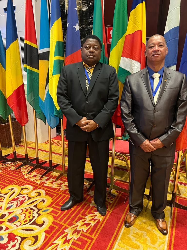 Hon Clifford Andre & Hon Churchill Gill 