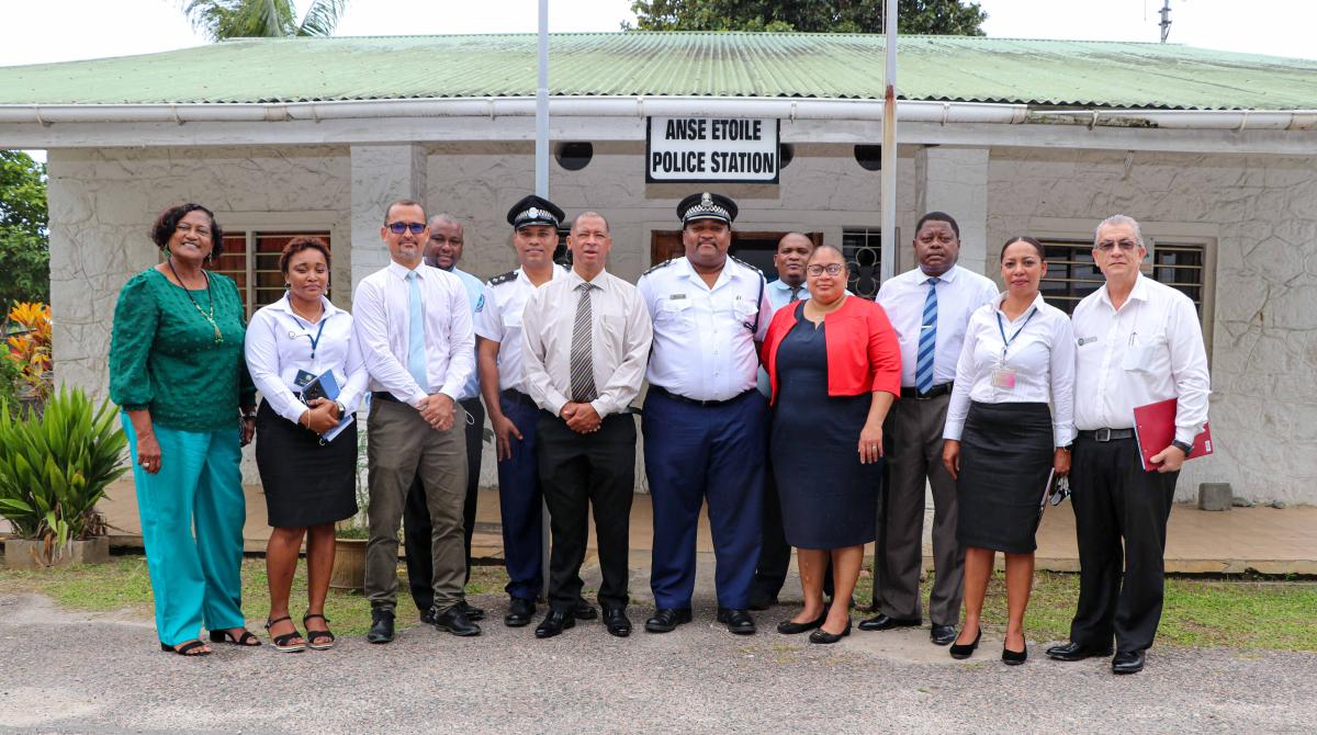 Another group photo of the visit 