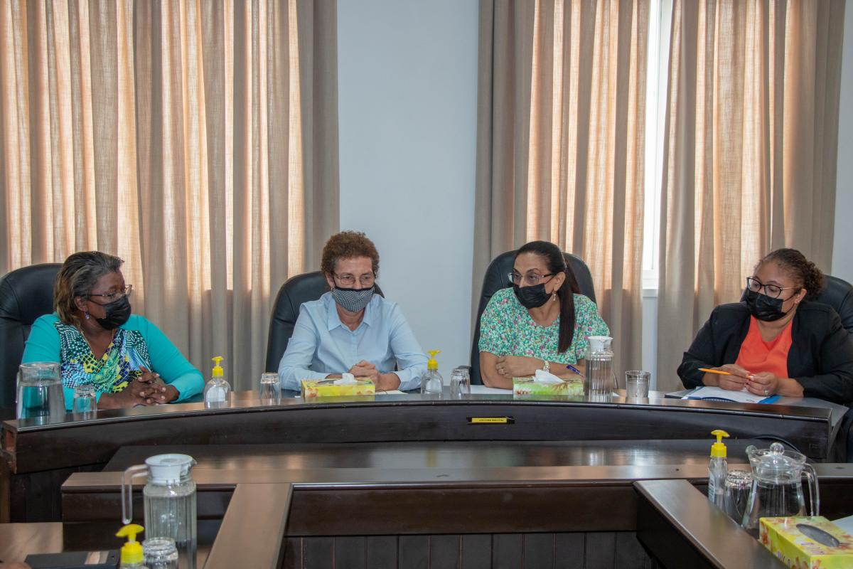 The Chair, Vice Chair, CEO of NCC & Mrs Hermitte