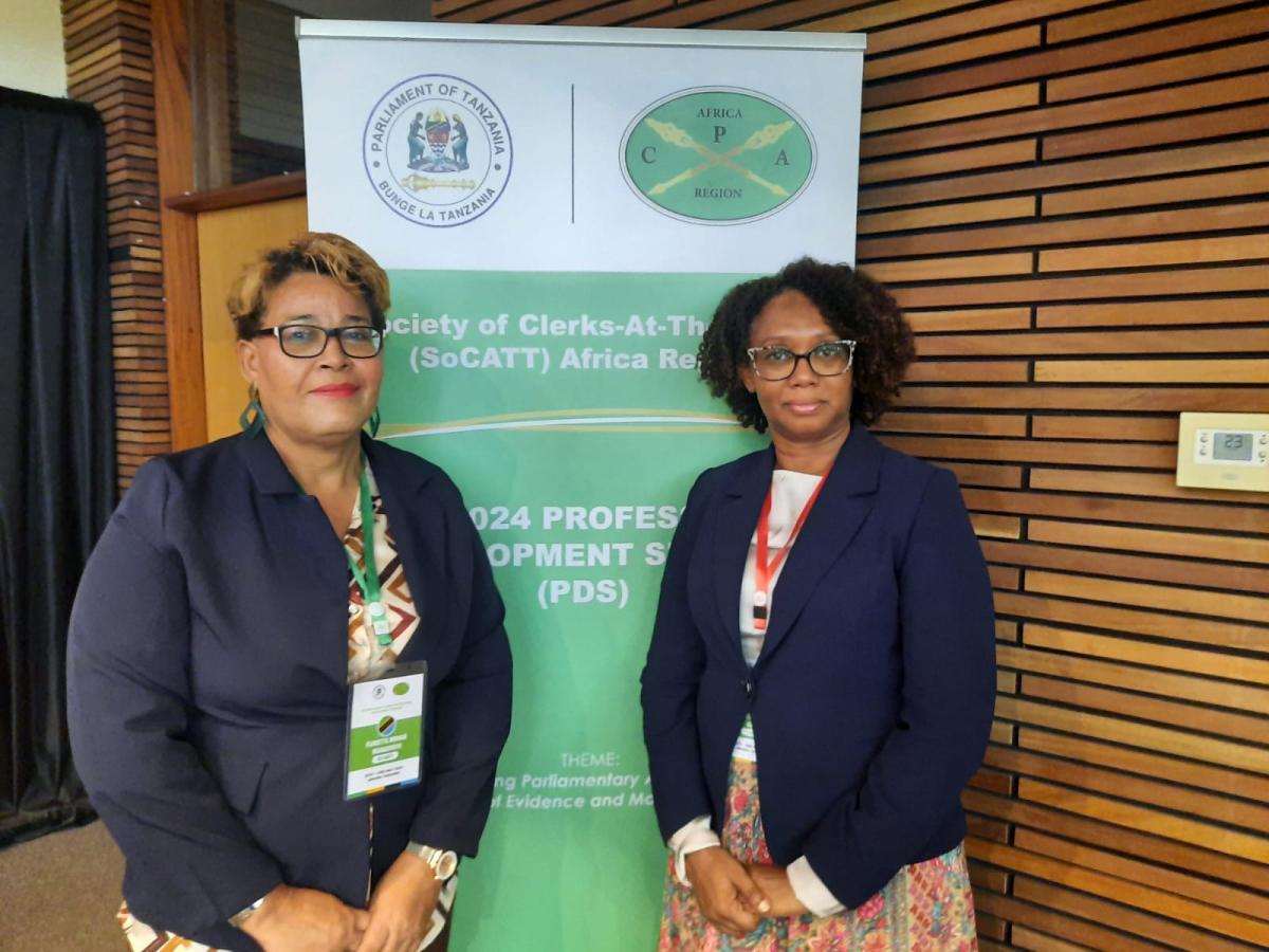 The Clerk and Mrs Monaie in Arusha