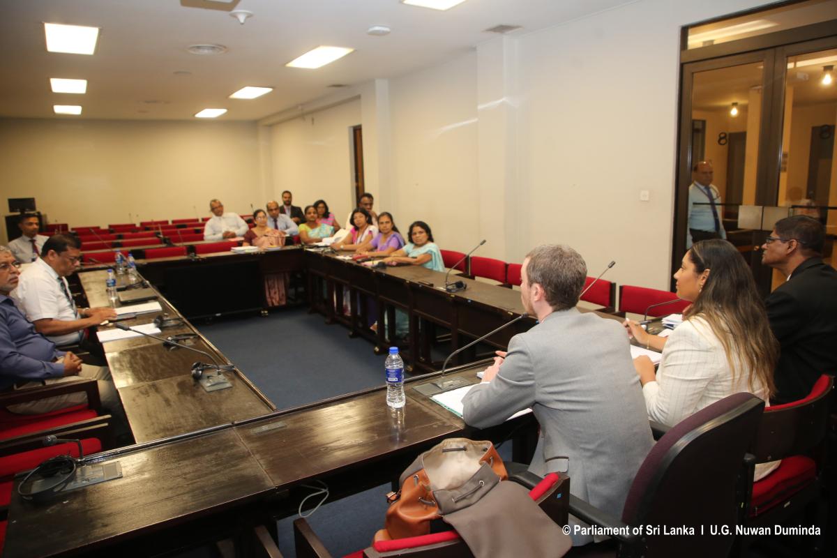 Benchmarking Assessment Of The Parliament Of Sri Lanka