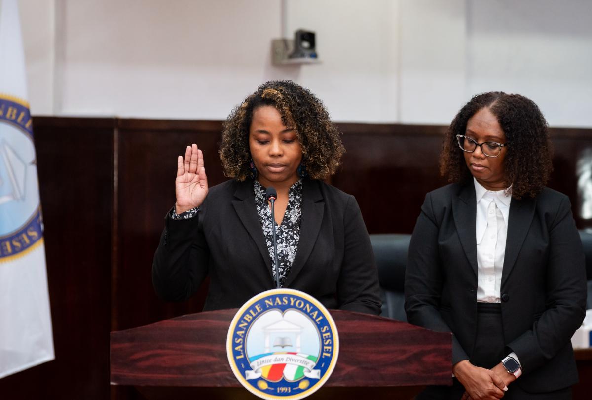 Swearing In of Speaker