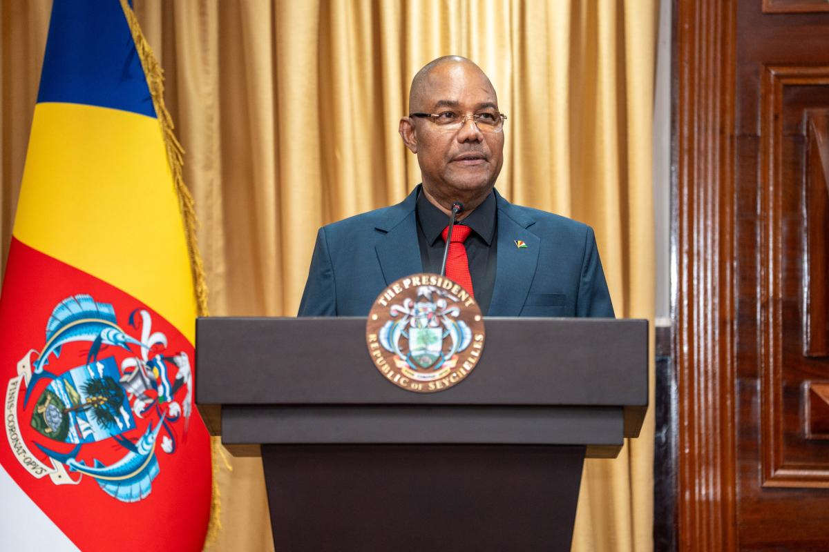 Presidential Address in progress