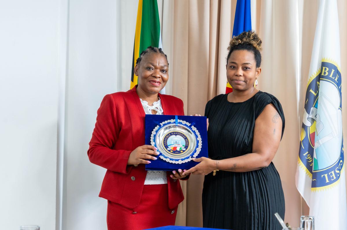 CSSL Courtesy Call on the Speaker Hon. Azarel Ernesta