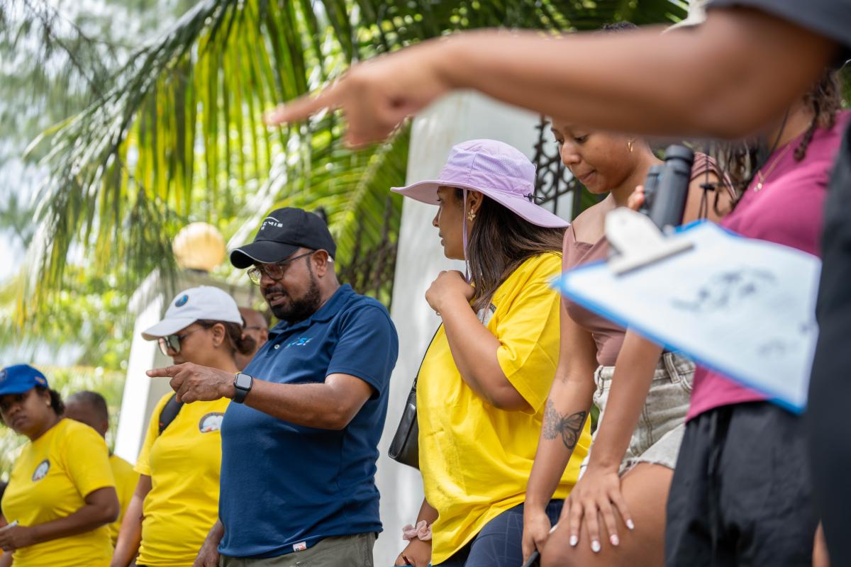 EPIC Mangrove Mapping Activity in progress