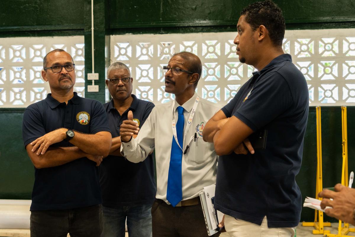 Group Photo during dicussions on the visit