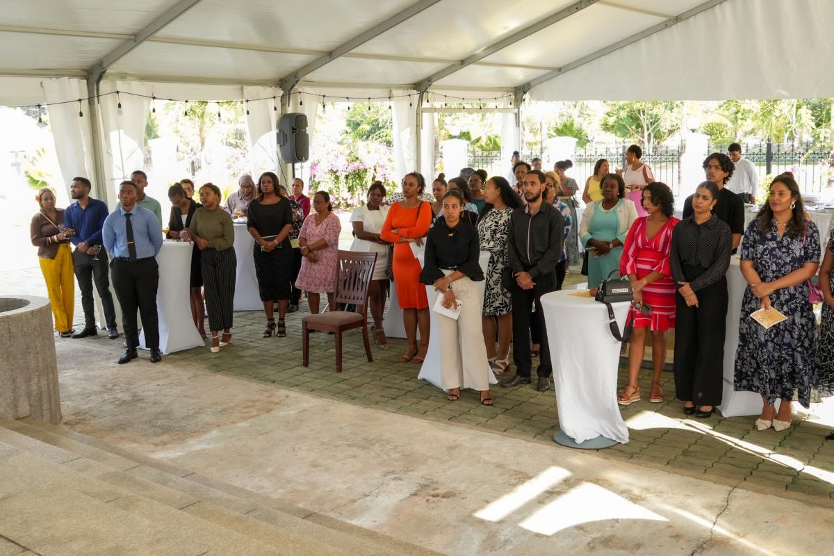 Attendees of the Exhibition