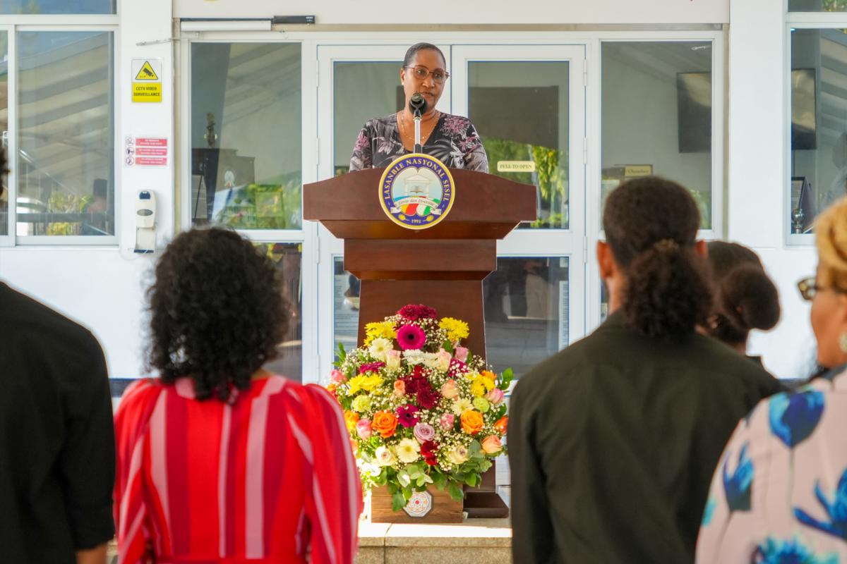 Chief Whip Hon. Sylvanne Lemiel