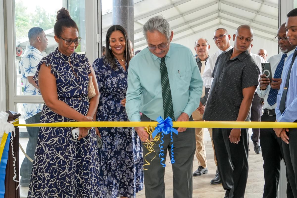 Ribbon-cutting for the Opening of the Exhibition