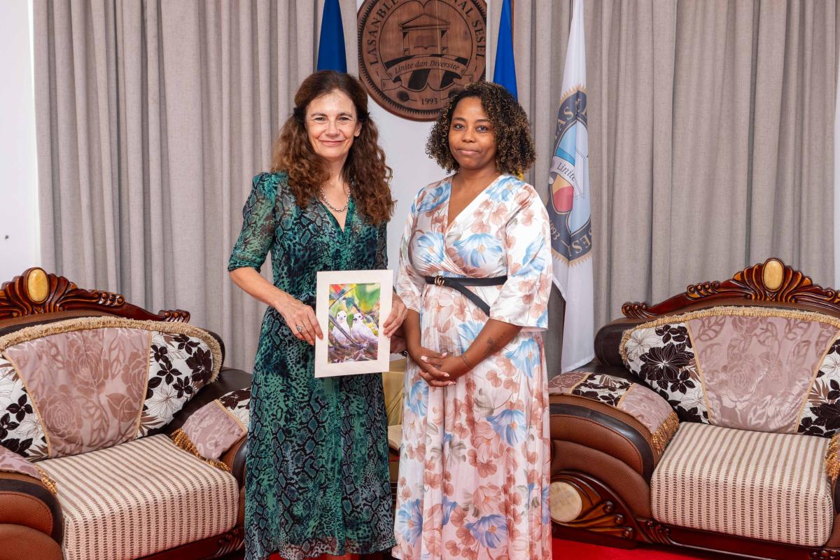 Presentation of Token of Appreciation