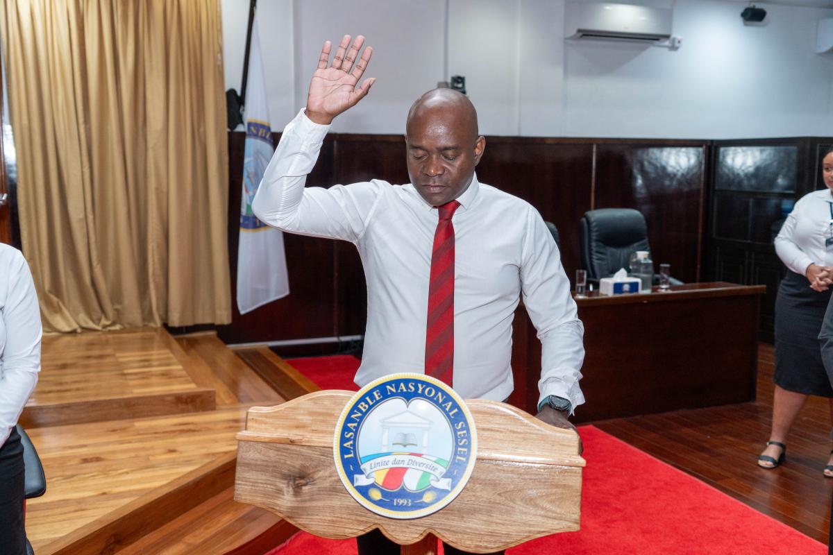 DSC Vice-Chairperson Hon. Wilbert Herminie