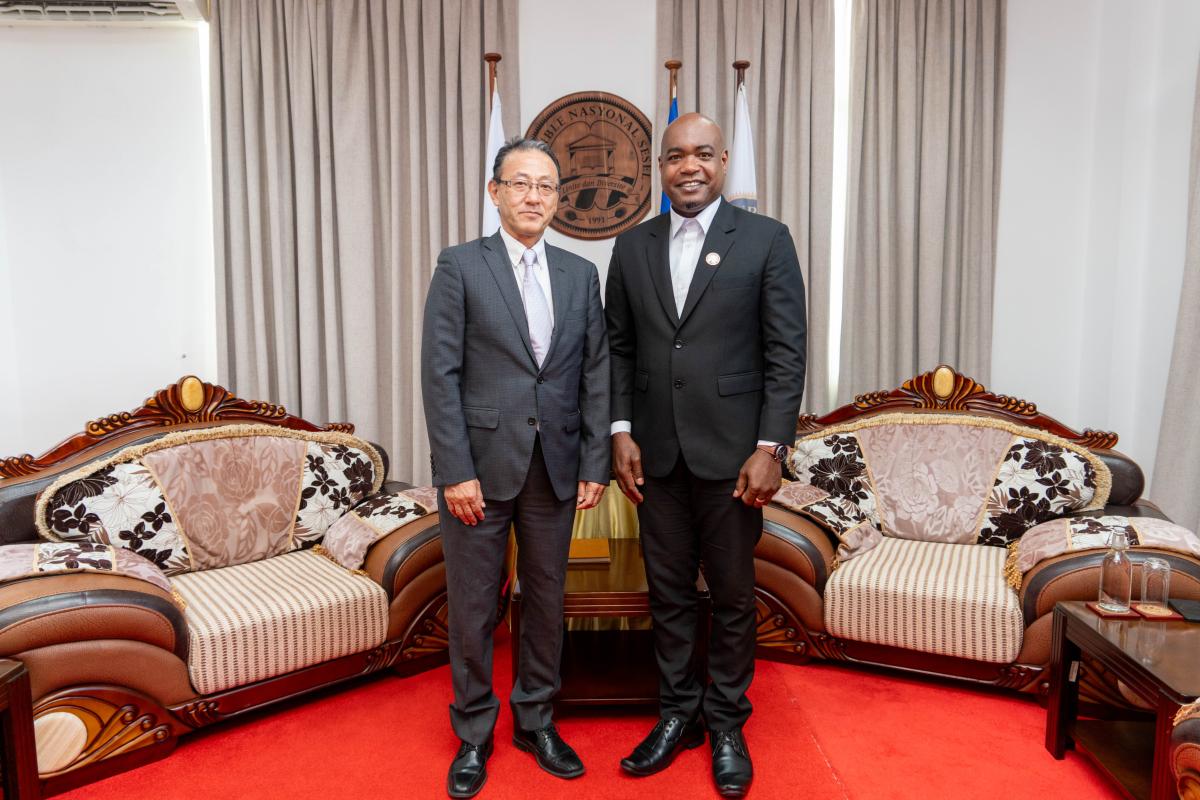 Photo with the Resident Ambassador and Deputy Speaker of the National Assemblyy