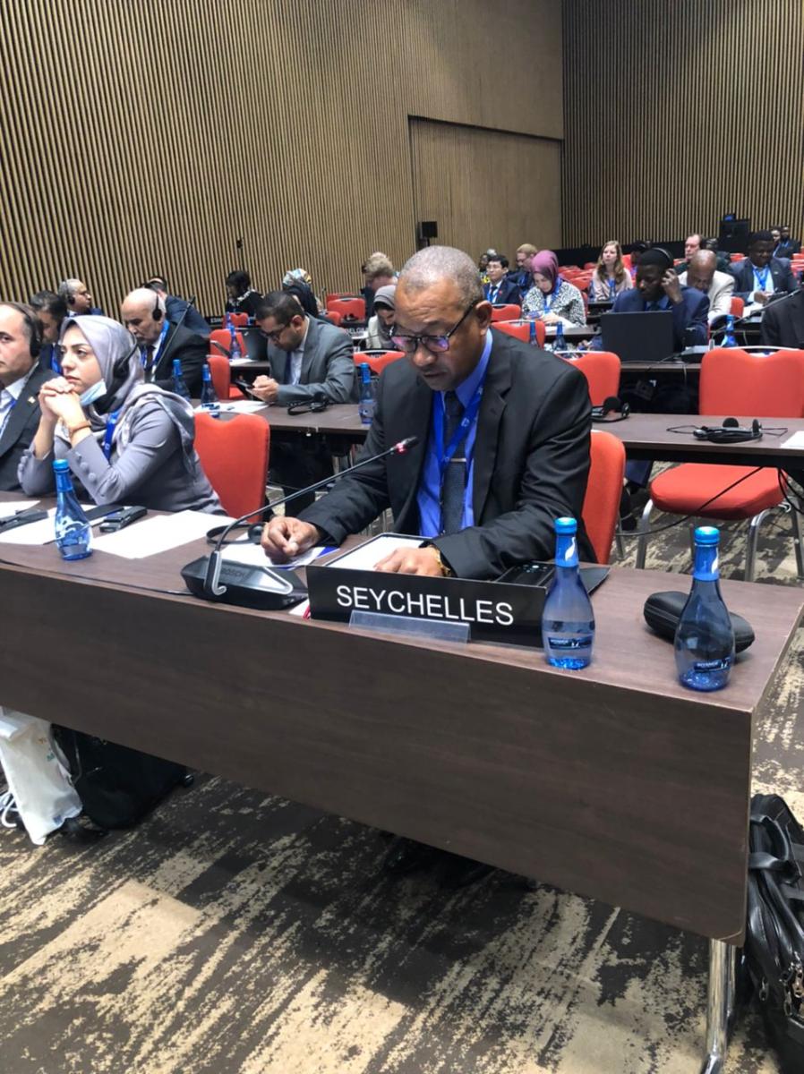 Hon William in the Sustainable Committee Meeting
