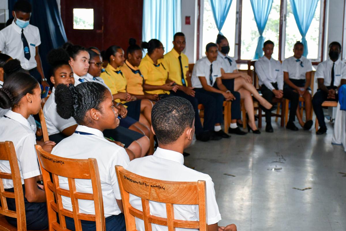 The Students at the Interactive Session