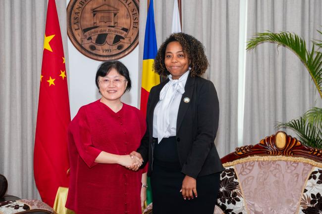 Madam Speaker and Amb. Lin Nan