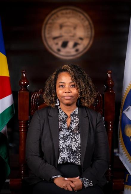 Speaker Hon. Azarel Ernesta, MNA