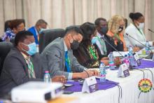 Hon Woodcock & Hon Gill at the Workshop